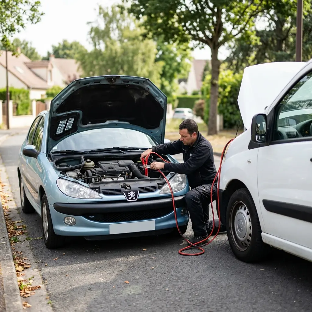 Comment se déroule le dépannage batterie à Esbly ?