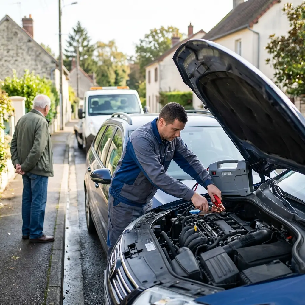 \ Comment procédons‑nous lors d’un dépannage batterie à Thomery