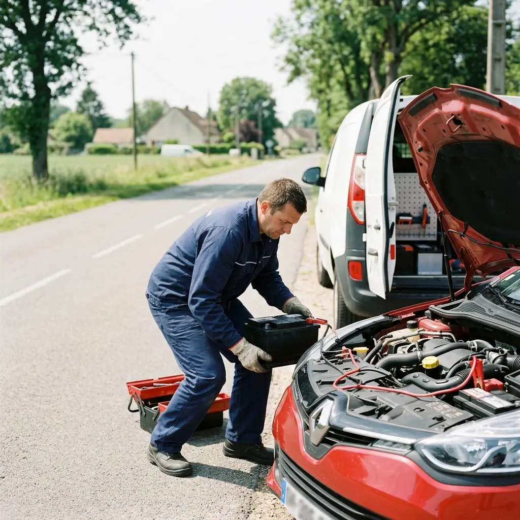 Les bons gestes en cas de panne de batterie à Héricy