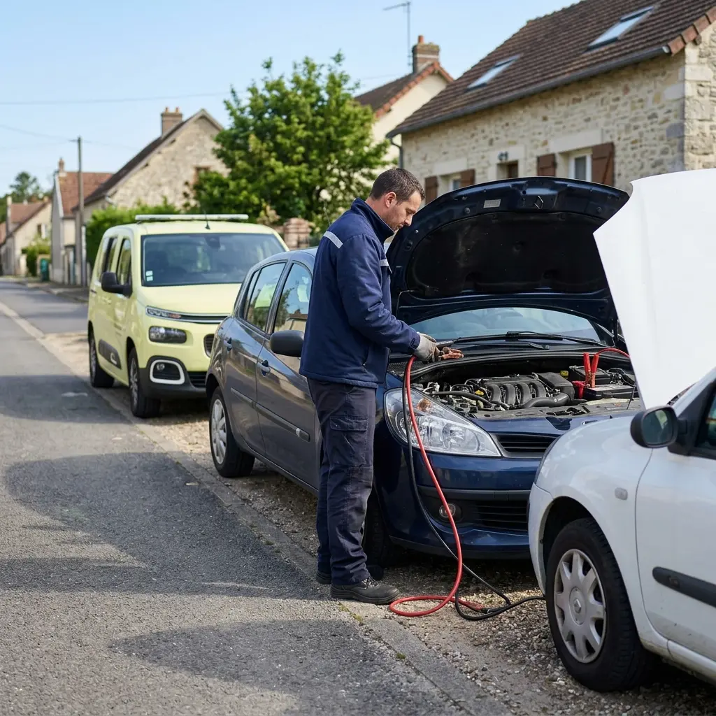 Les étapes concrètes de notre service de dépannage batterie à Couilly‑Pont‑aux‑Dames