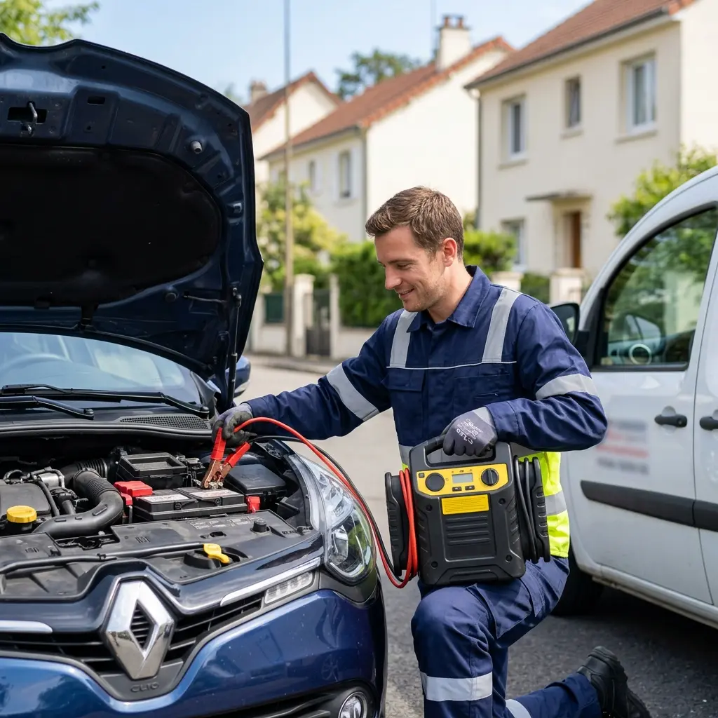 Les gestes essentiels lors d'une panne de batterie