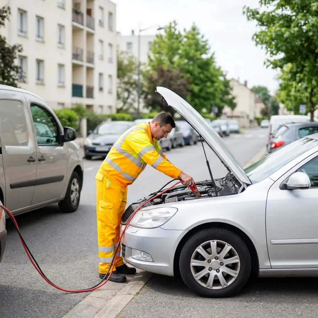 Les gestes essentiels en cas de panne de batterie à Poissy