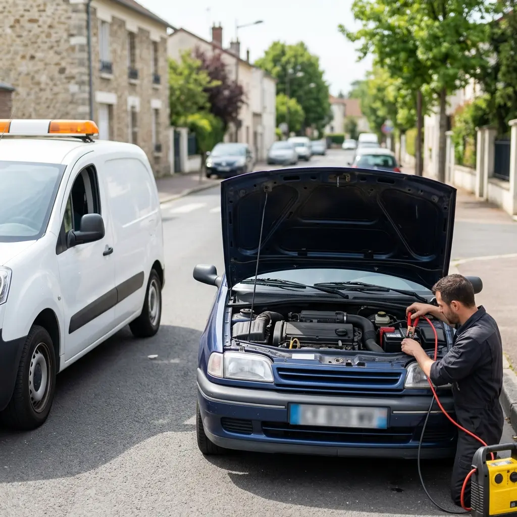 Notre méthode pour remettre votre batterie en marche à Chatou