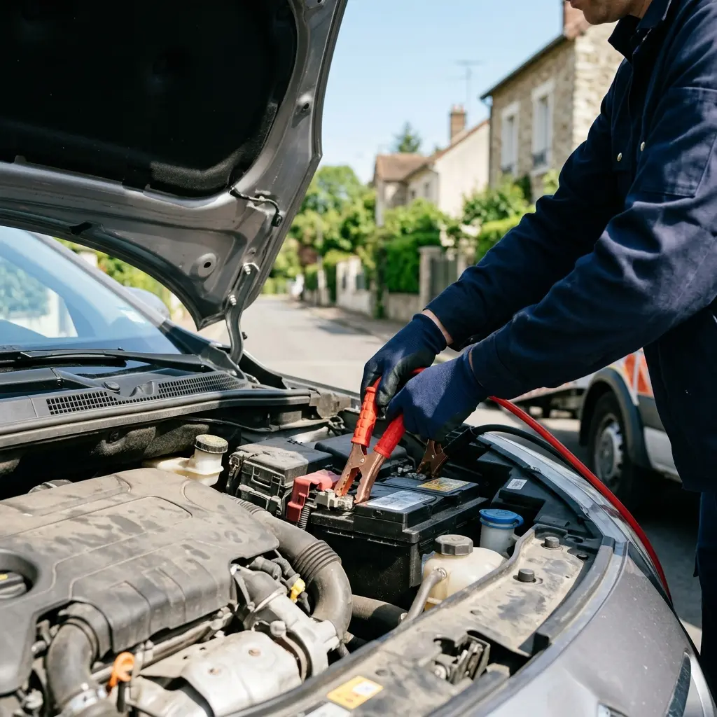 Besoin d'un dépannage batterie rapide à Aubergenville ?