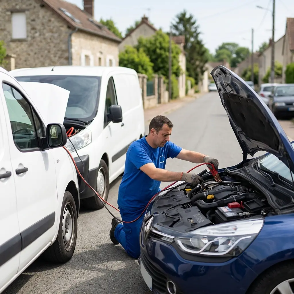 Les bons gestes en cas de panne de batterie à Houdan