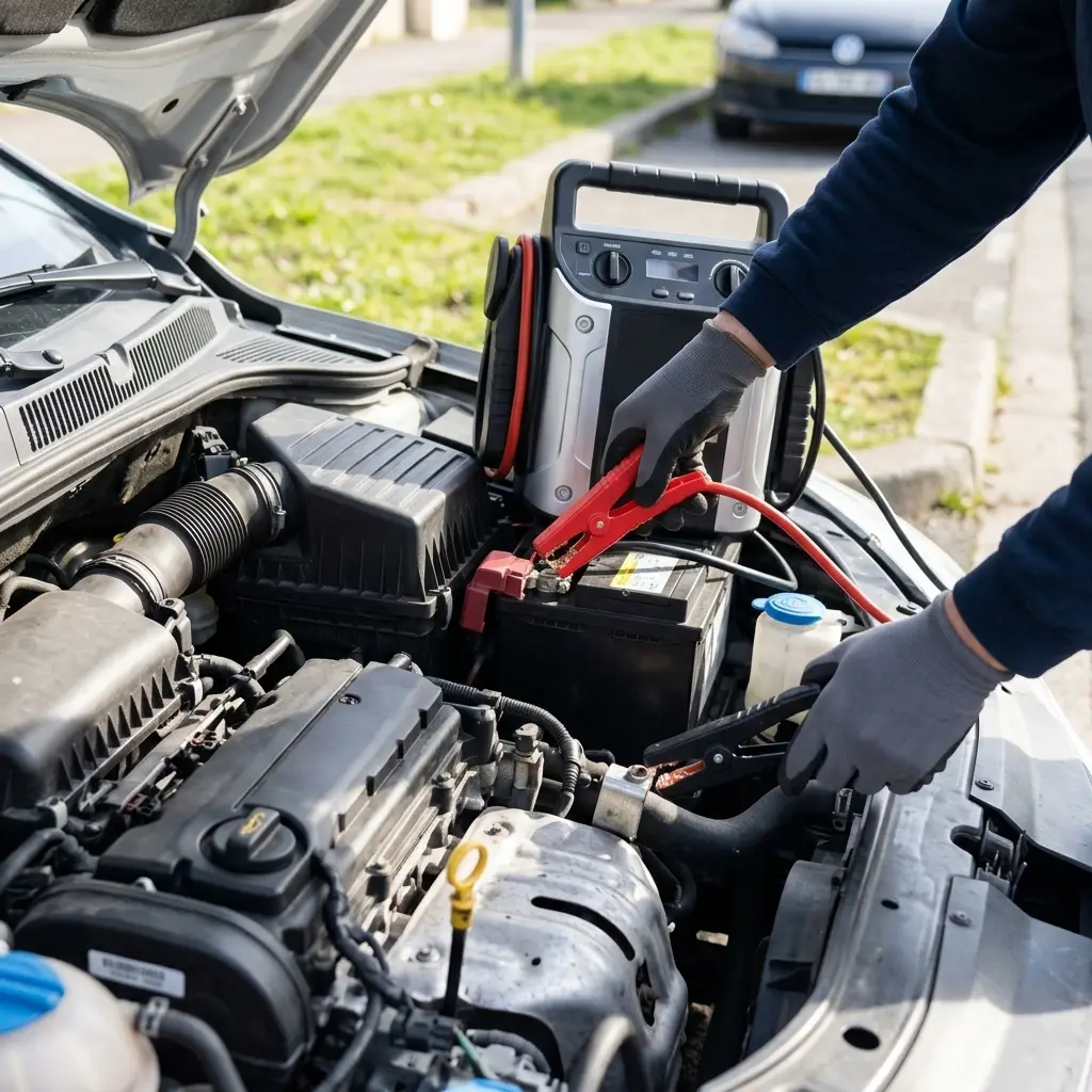 Les gestes essentiels lors d'une panne de batterie