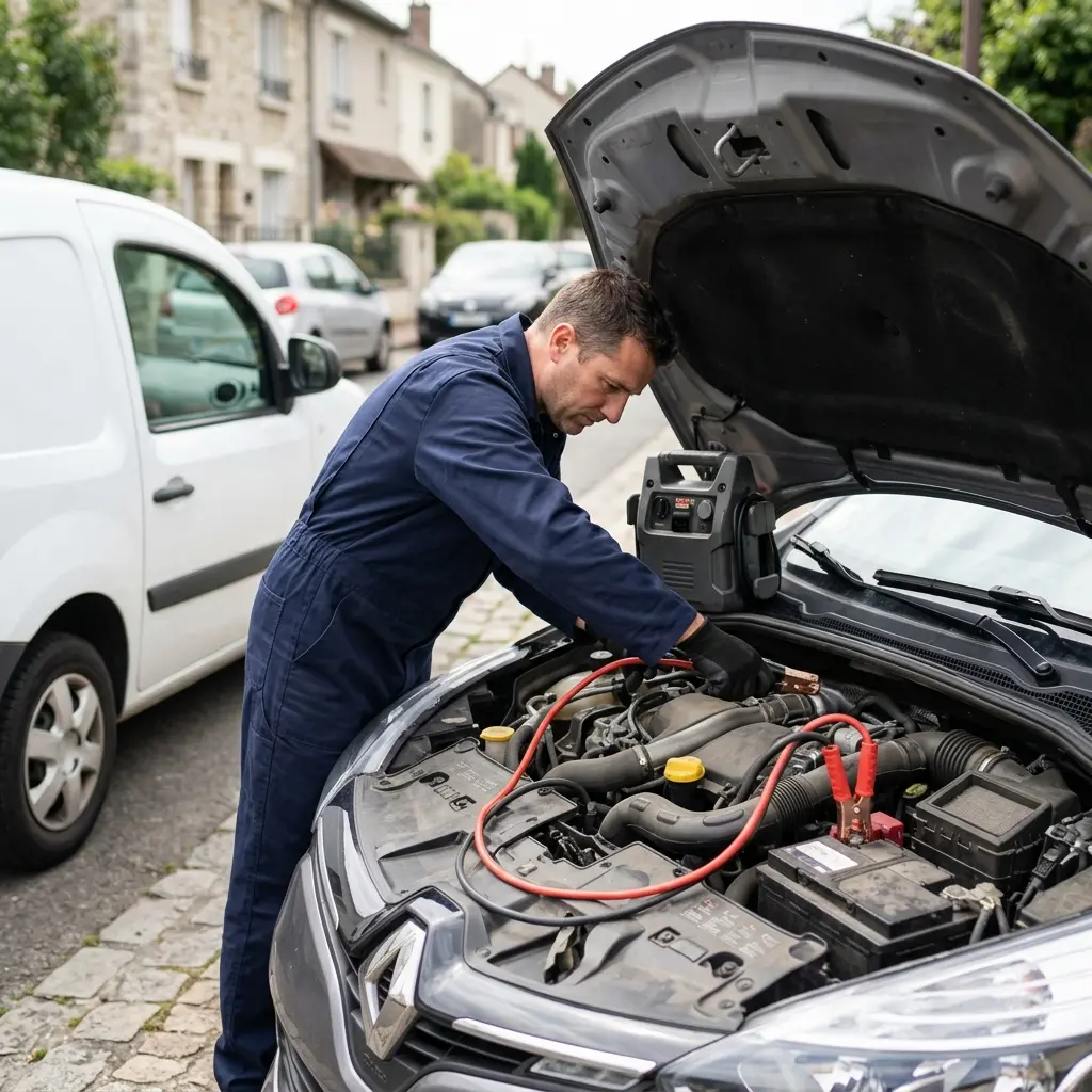 Comment se déroule le dépannage batterie à Draveil ?