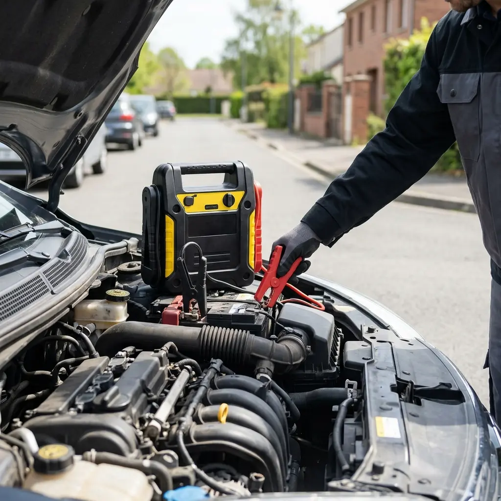 Procédé de diagnostic et de remplacement batterie à Saint-Michel-sur-Orge