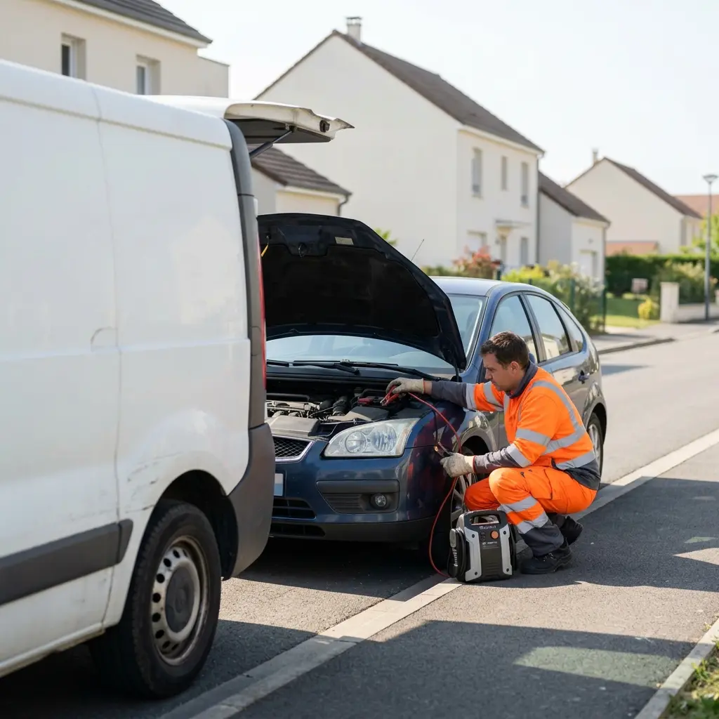 Comment se déroule le dépannage batterie à Tigery ?