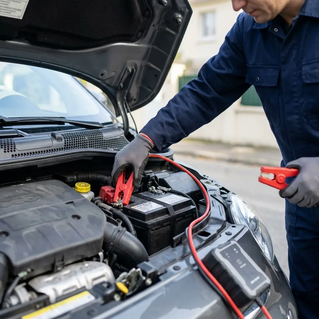 Comment se déroule le dépannage batterie à Crosne ?