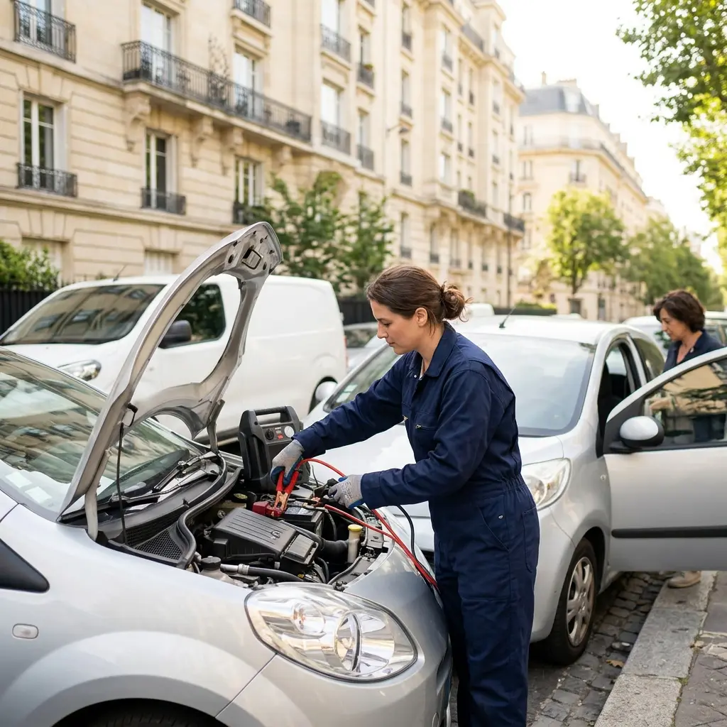 Les bons gestes en cas de panne de batterie à Montrouge