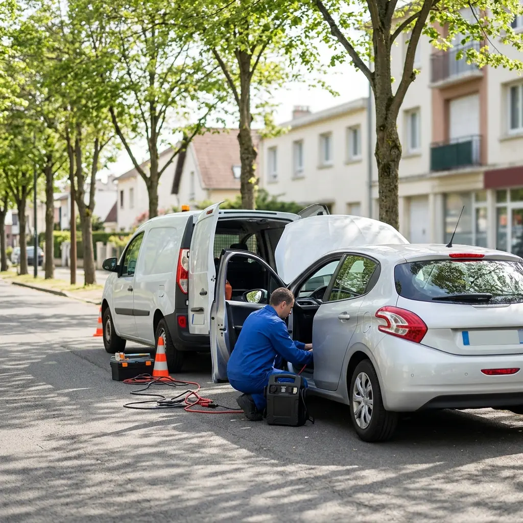 Comment se déroule le dépannage batterie à Clamart ?