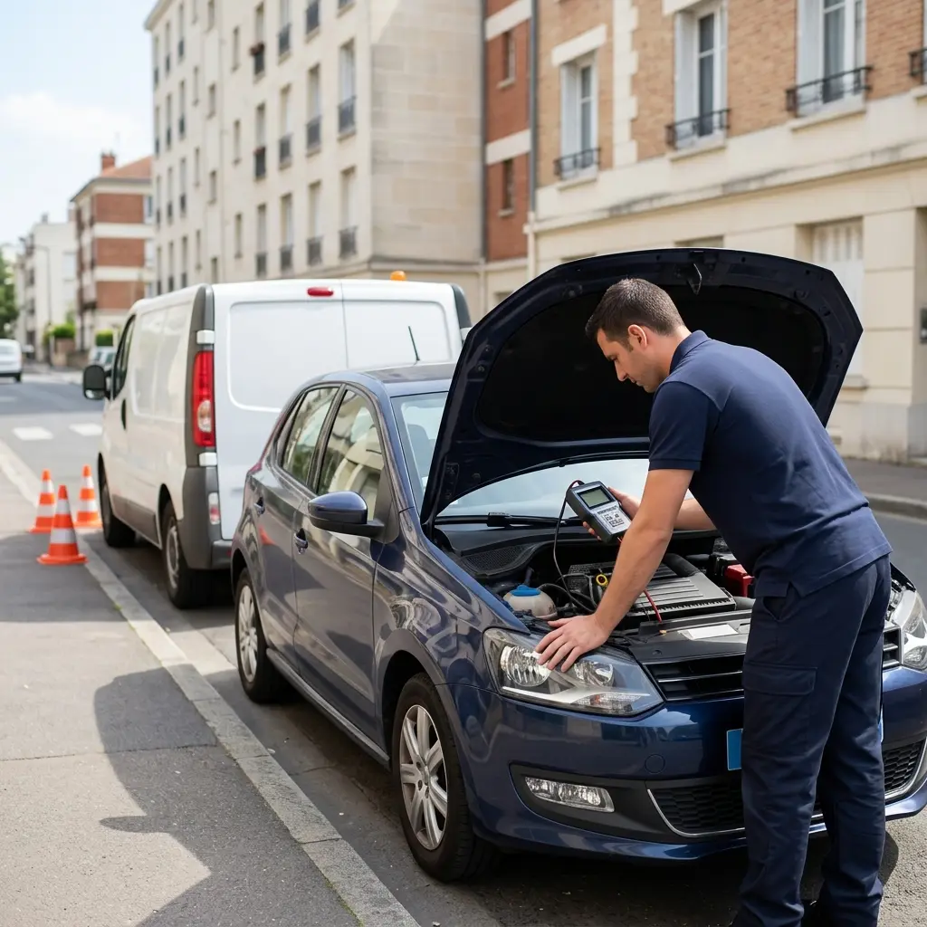 Comment se déroule le dépannage batterie à Bagneux ?