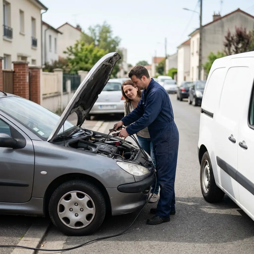 Comment se déroule le dépannage batterie à Aubervilliers ?