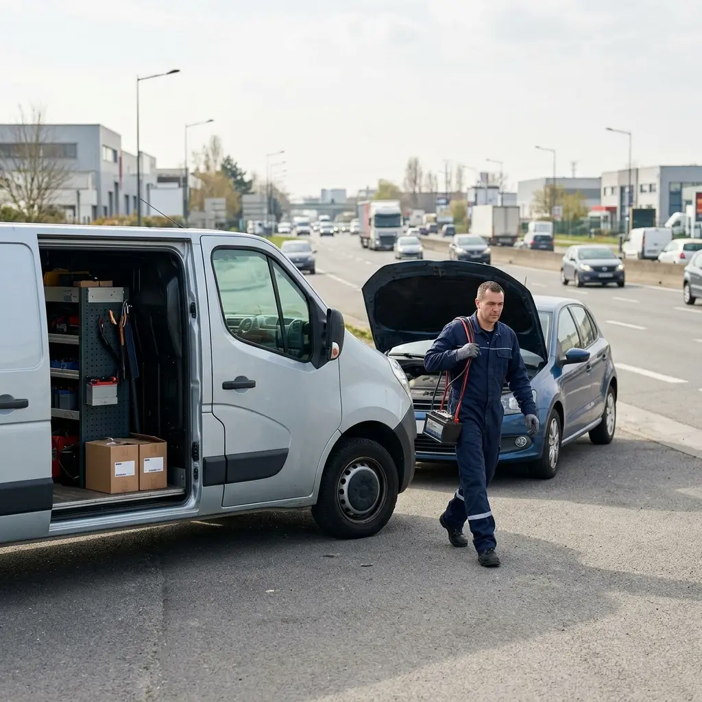 Comment se déroule l’intervention de dépannage batterie à Bourget ?