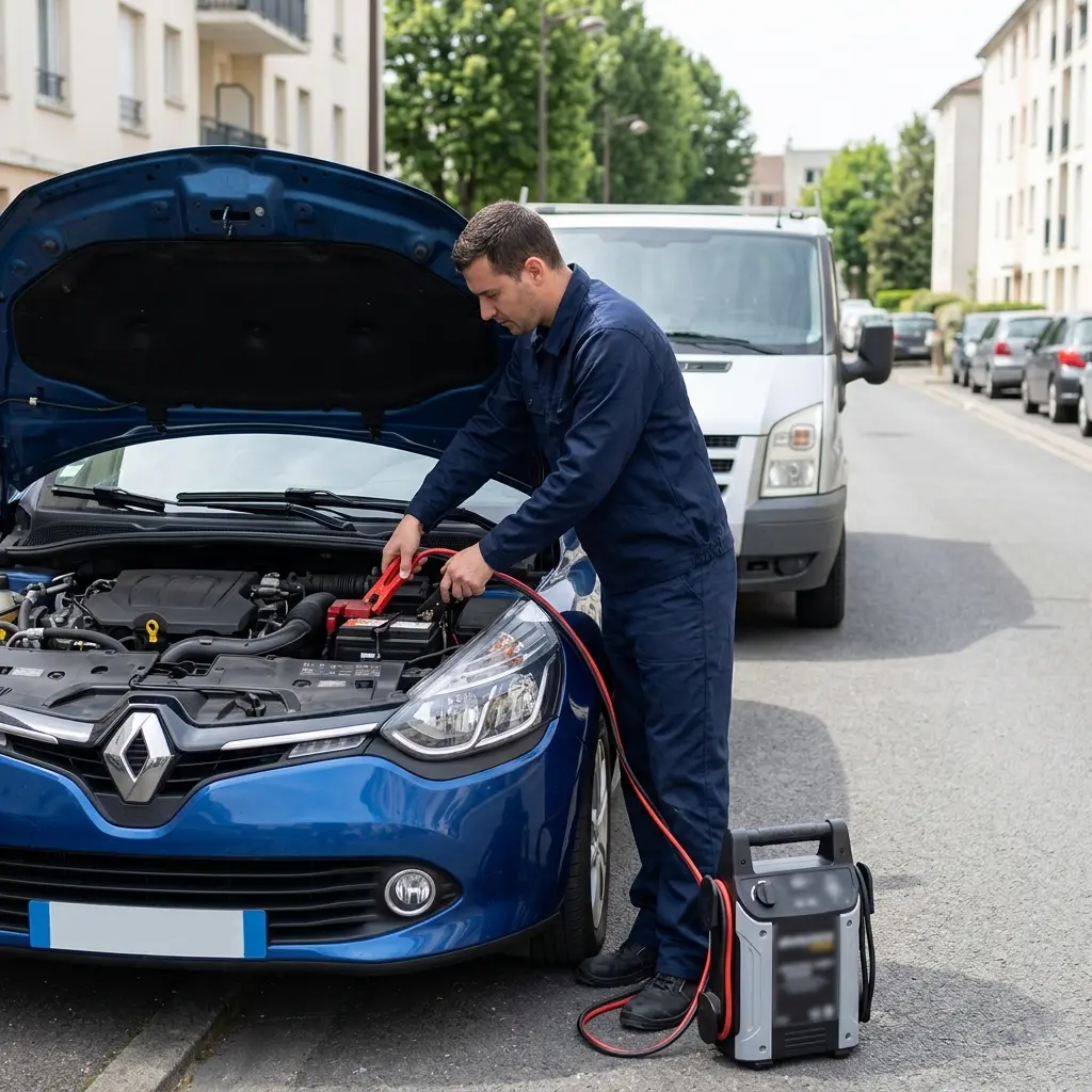 Précautions lors d'une panne de batterie