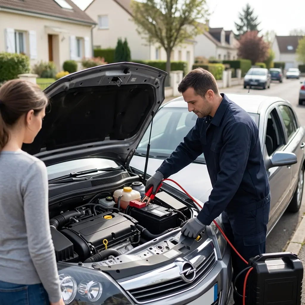 "Pourquoi choisir notre dépannage batterie à Santeny"
