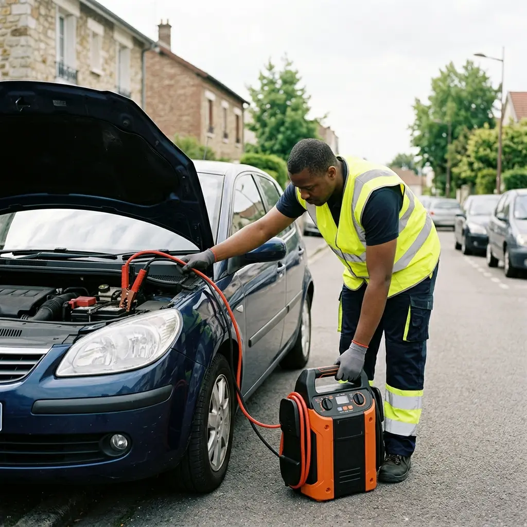 Comment se déroule le dépannage batterie à Valenton ?