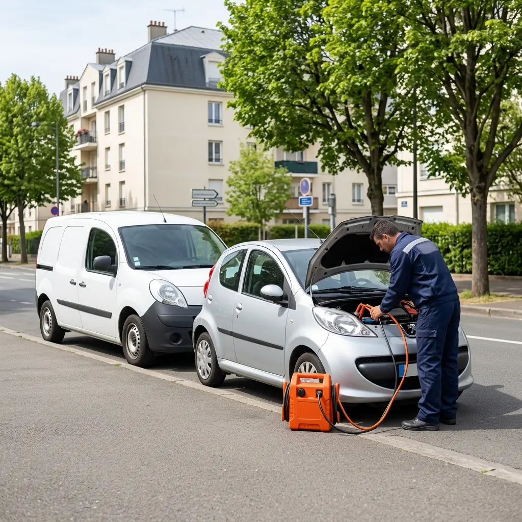 Comment se déroule le dépannage batterie à Sarcelles ?