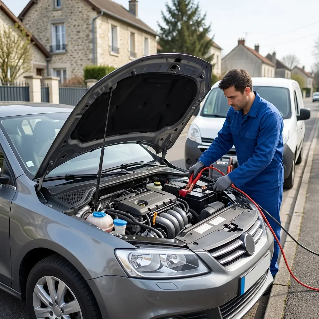 Comment réagir face à une panne de batterie à Bernes-sur-Oise ?