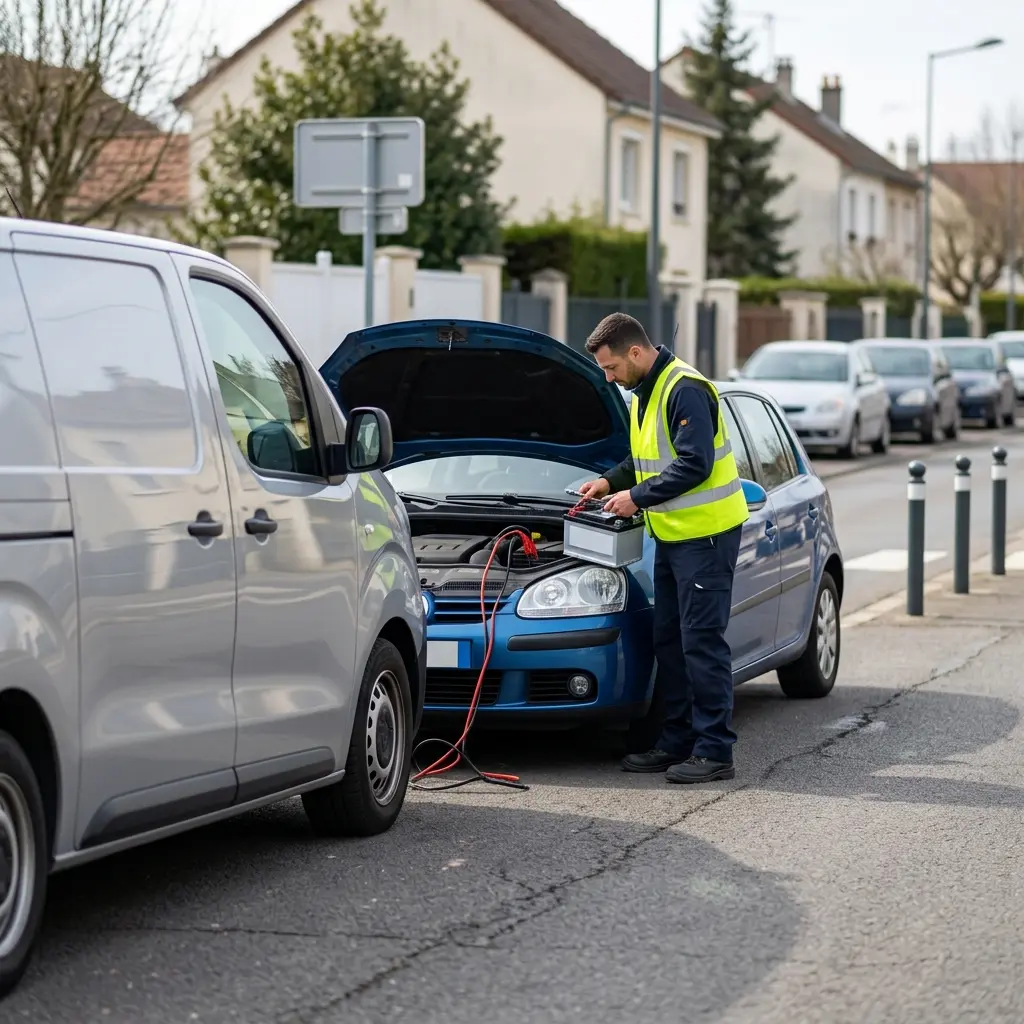 Quel est le déroulement de notre intervention sur batterie à Gonesse ?