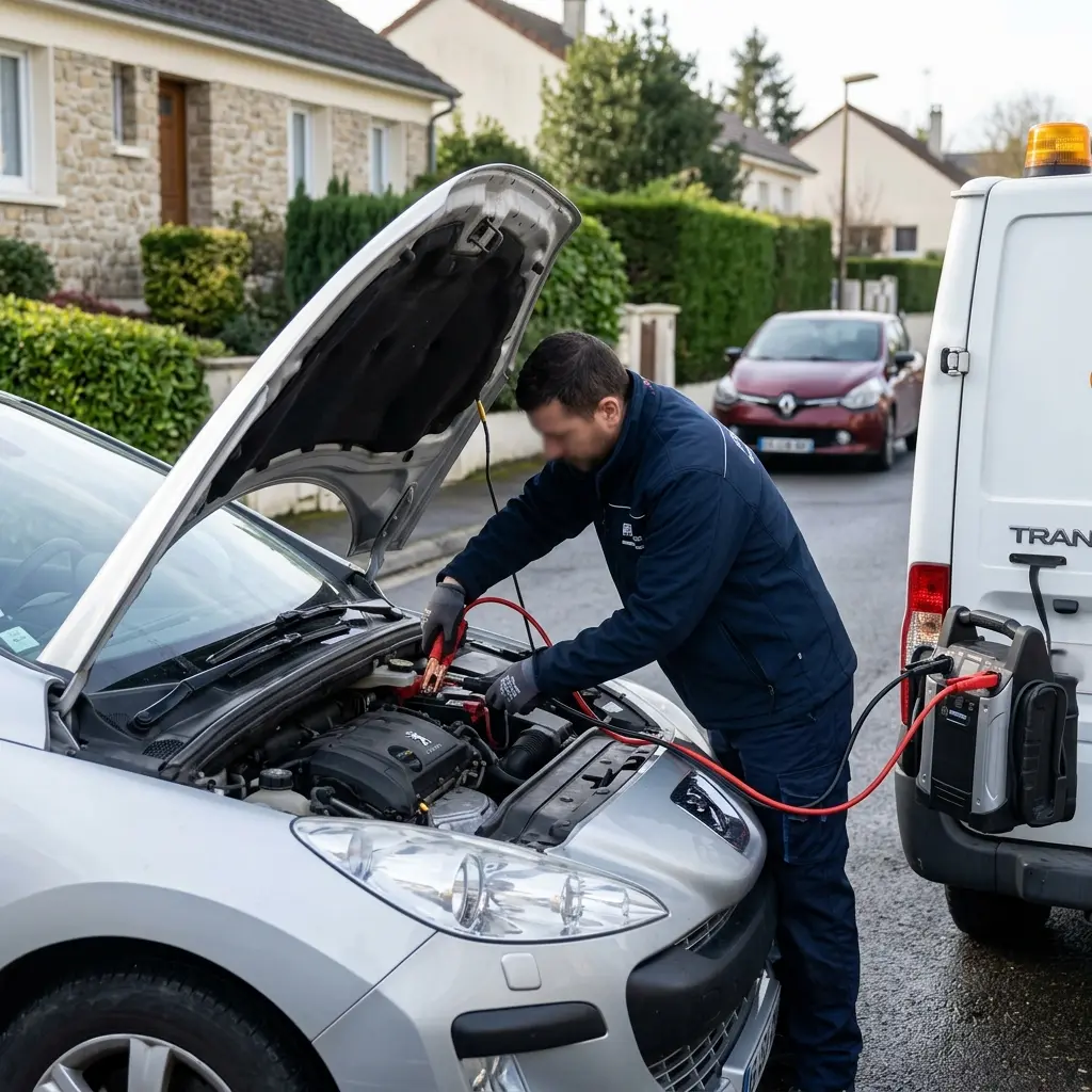 Les gestes utiles en cas de batterie faible à Bouffémont