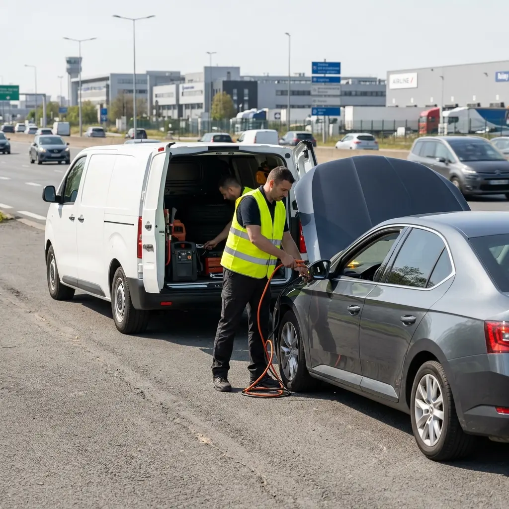 Comment se déroule le dépannage batterie à Roissy-en-France ?