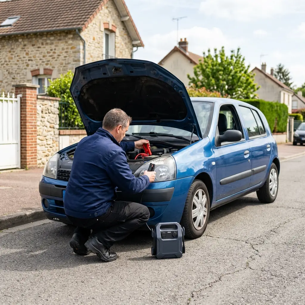 Cessez de perdre du temps grâce à un dépannage batterie fiable à Courdimanche