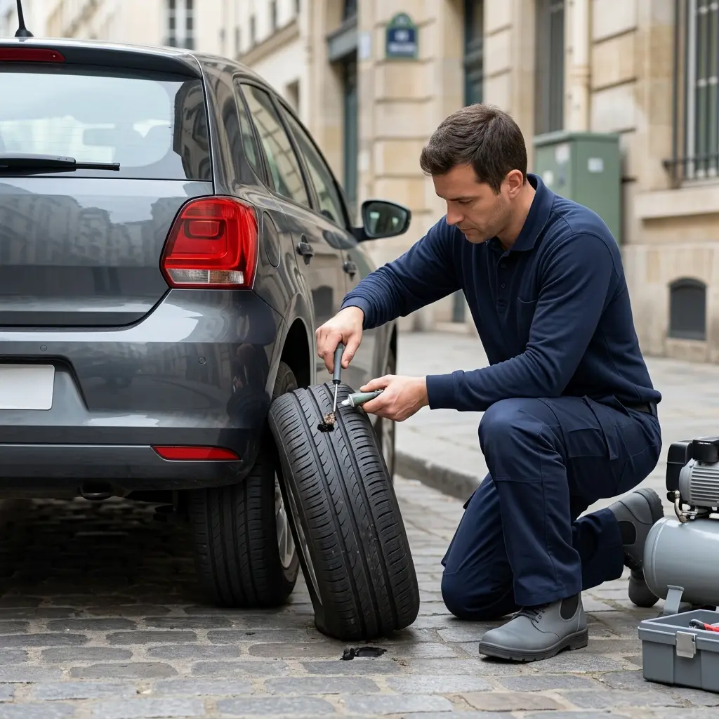 Dépannage crevaison Paris 4 (75004)