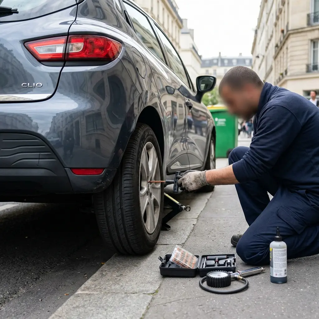Une approche technique pour un dépannage crevaison efficace
