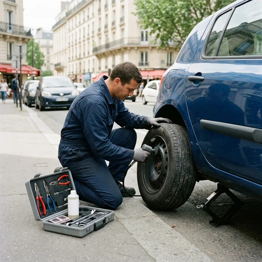 Pourquoi choisir notre dépanneur à Paris 13 pour votre crevaison