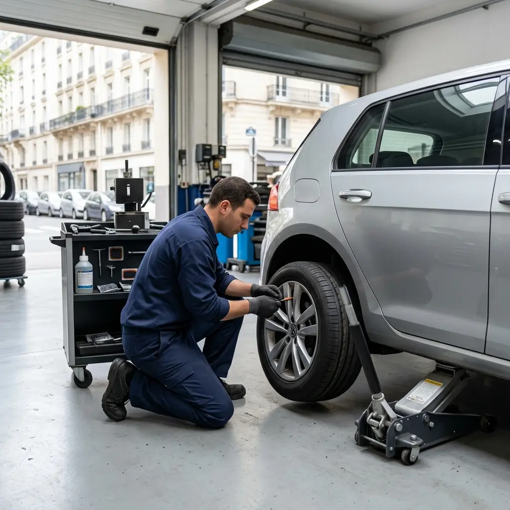 Dépannage crevaison Paris 13 (75013)