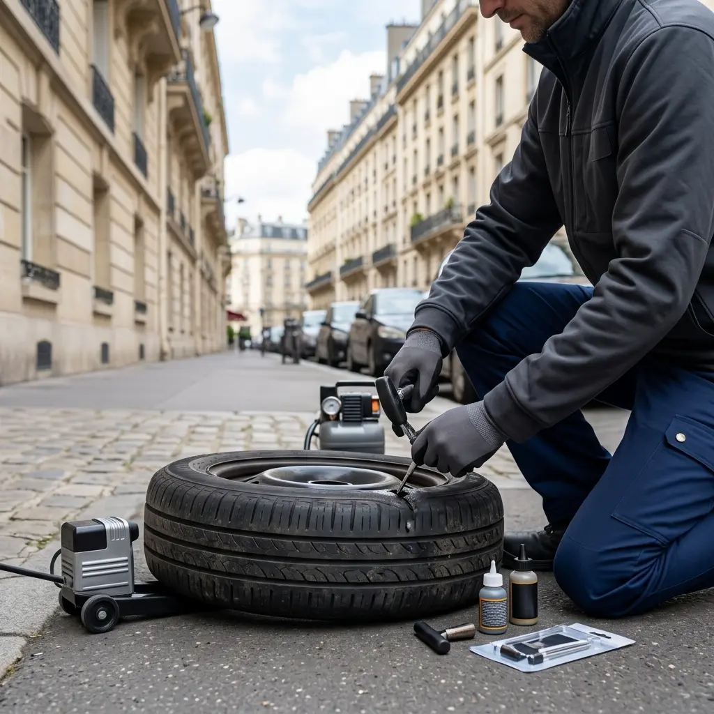Besoin d’une intervention crévaison à Paris 17e ?