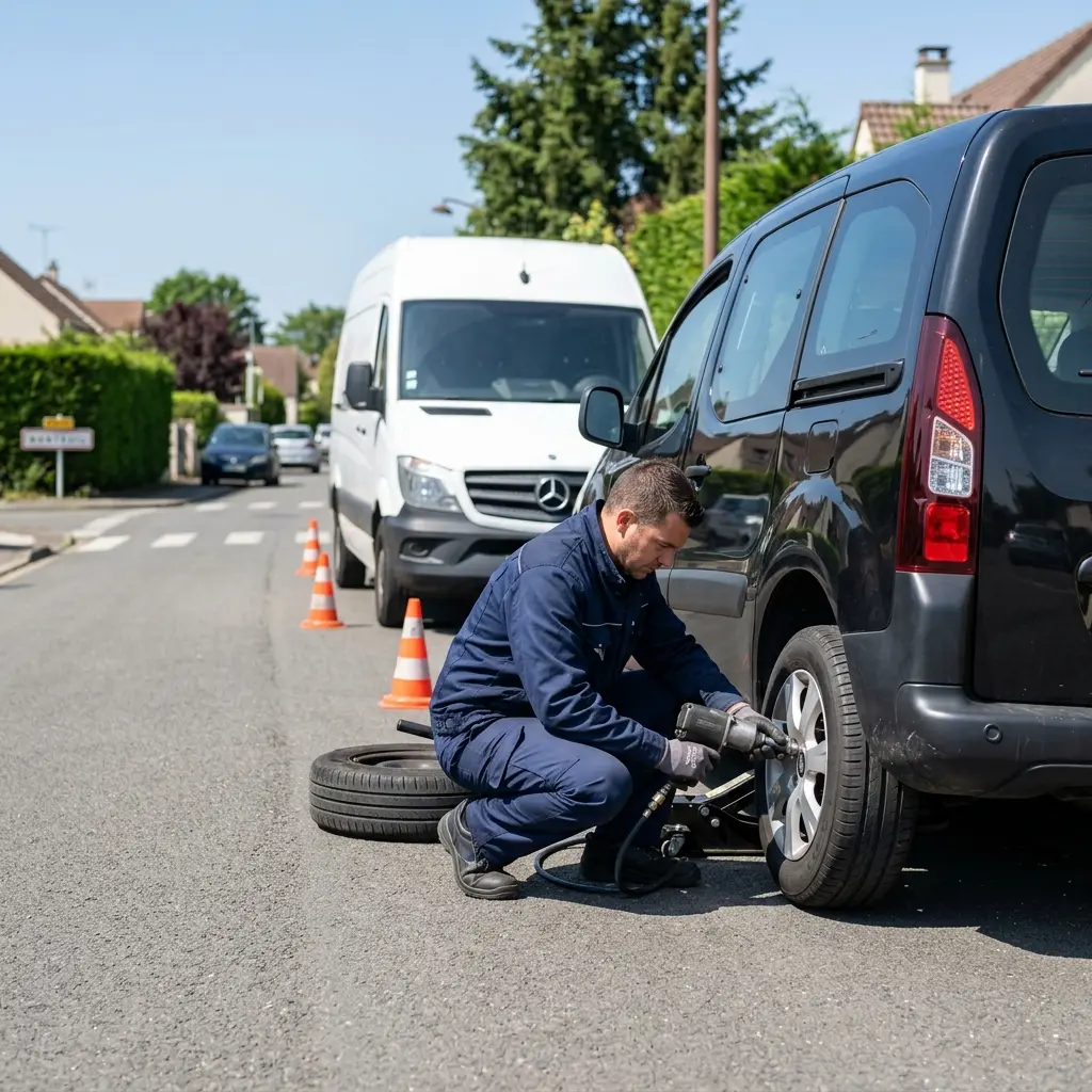Notre approche pour un dépannage de pneu réussi
