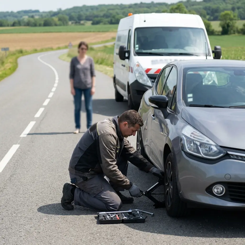 Comment réagir face à un pneu dégonflé à Coulommiers ?