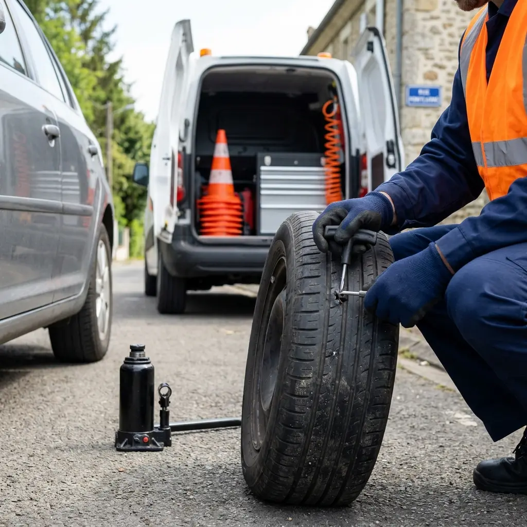 Notre approche pour un dépannage de pneu réussi