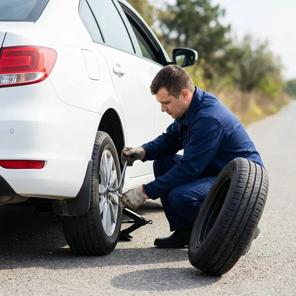 Un diagnostic précis pour un dépannage crevaison rapide