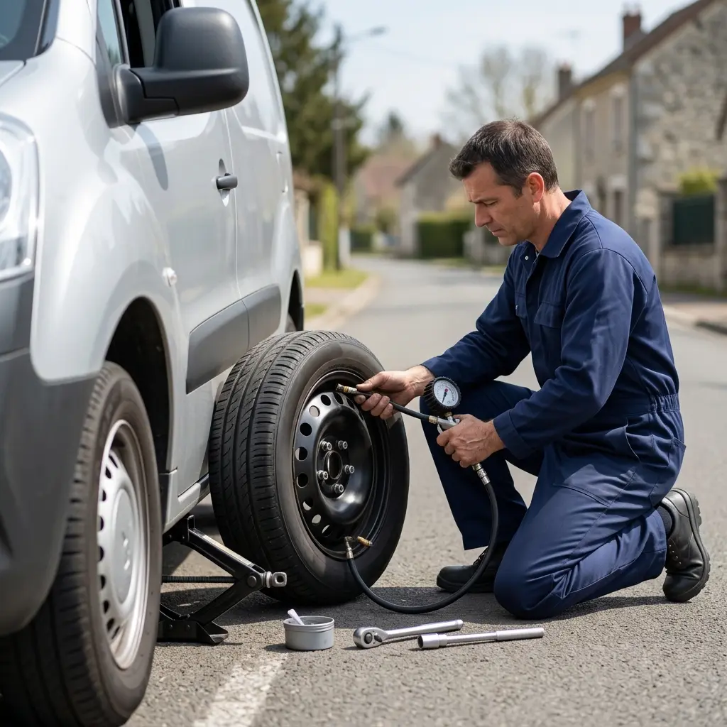Une intervention technique précise pour vos pneumatiques