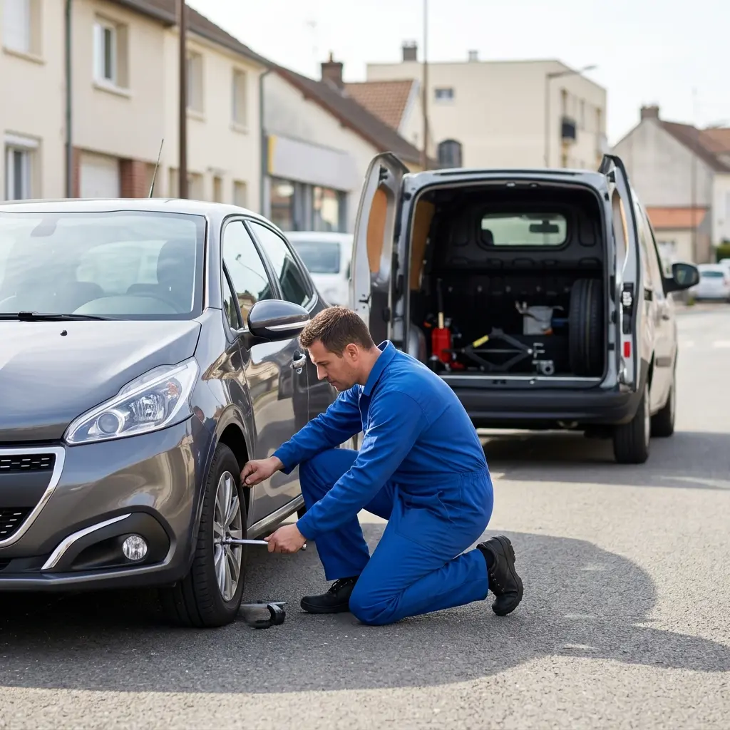 Dépannage crevaison Thorigny-sur-Marne (77400)