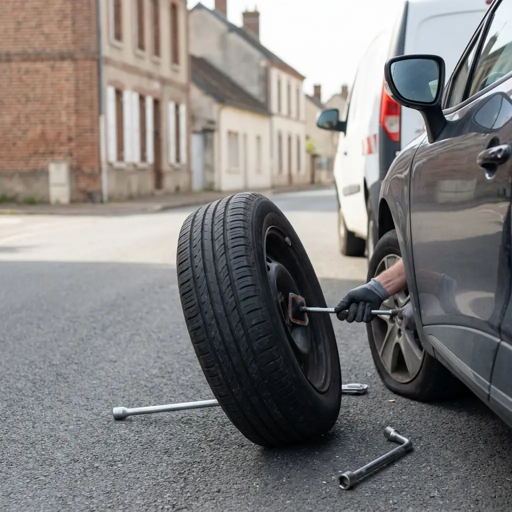 Les bons gestes en cas de pneu à plat à Bray-sur-Seine