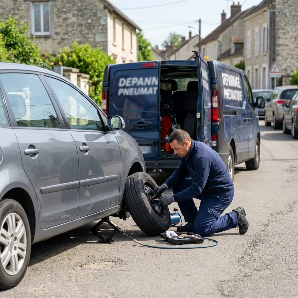 Dépannage crevaison Bray-sur-Seine (77480)
