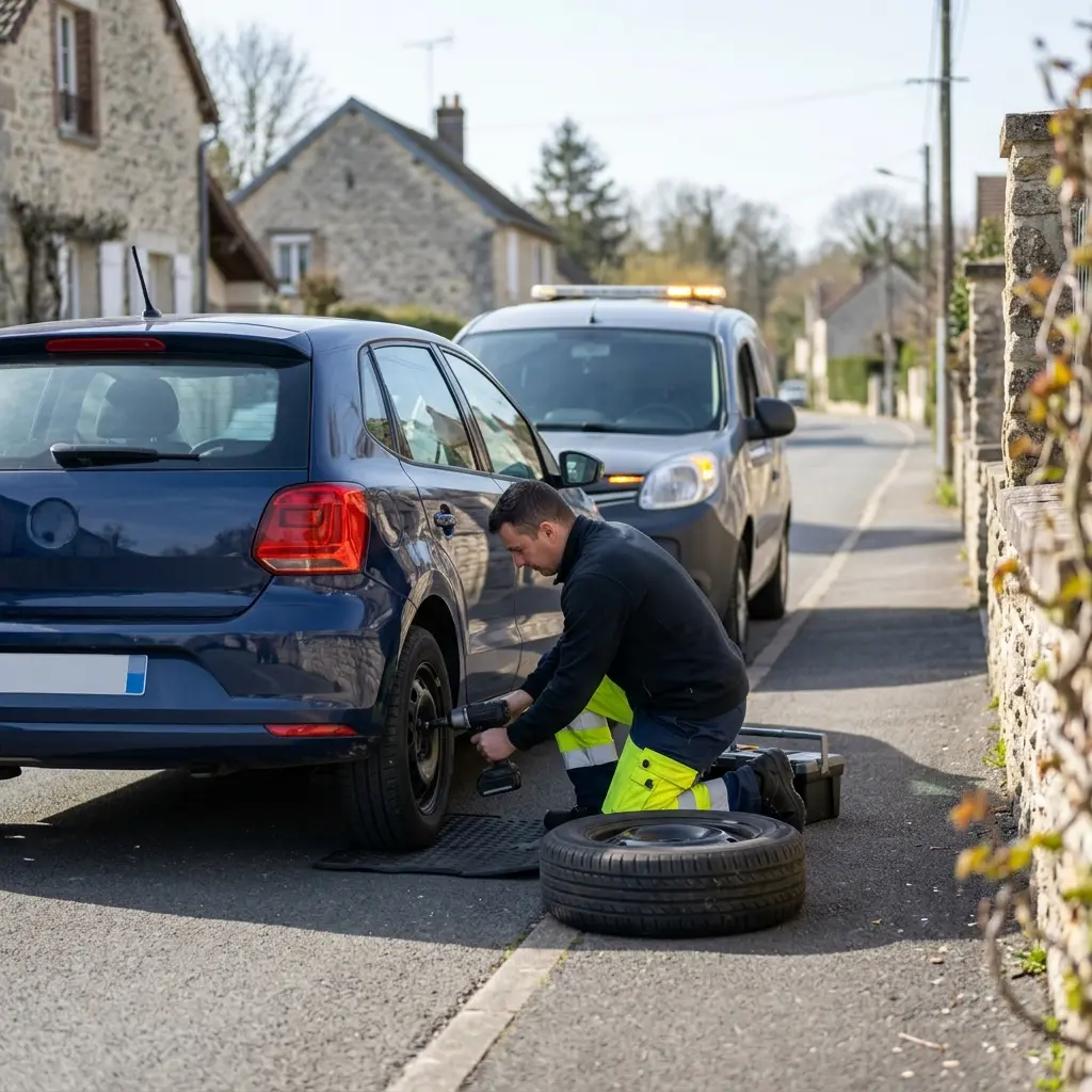 Comment se déroule l'intervention à Vernou-la-Celle-sur-Seine ?