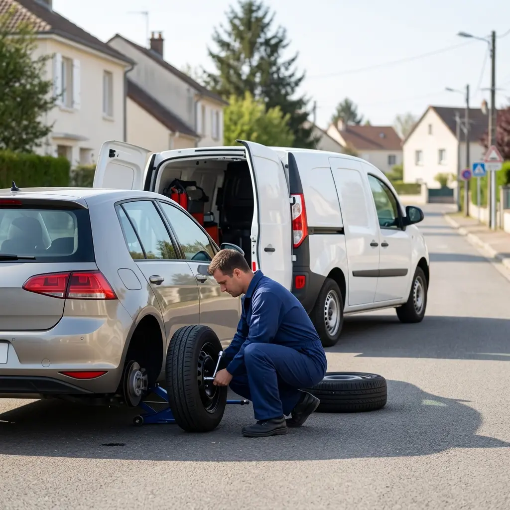 Le diagnostic et le traitement de votre crevaison