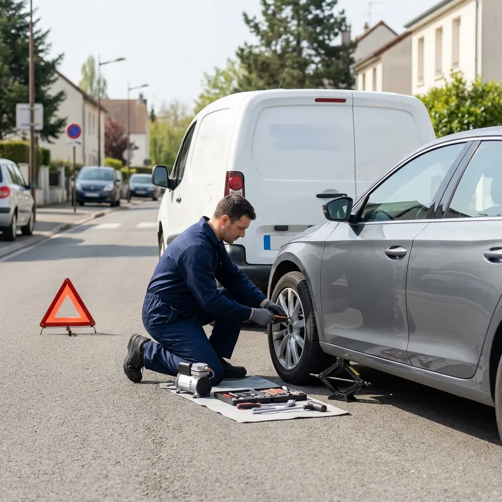 Comment réagir face à un pneu à plat dans vos zones d'intervention ?