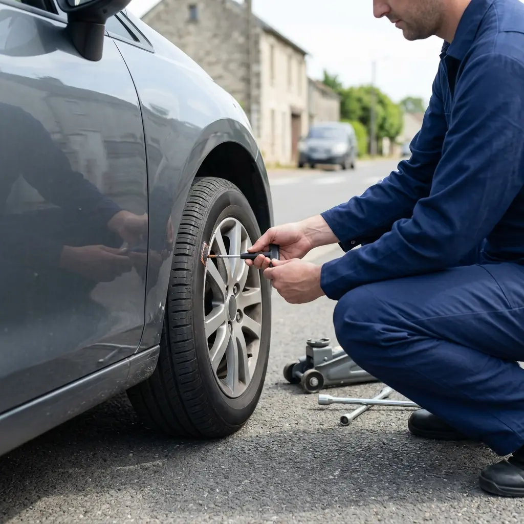 L'approche technique pour un remplacement de pneu réussi