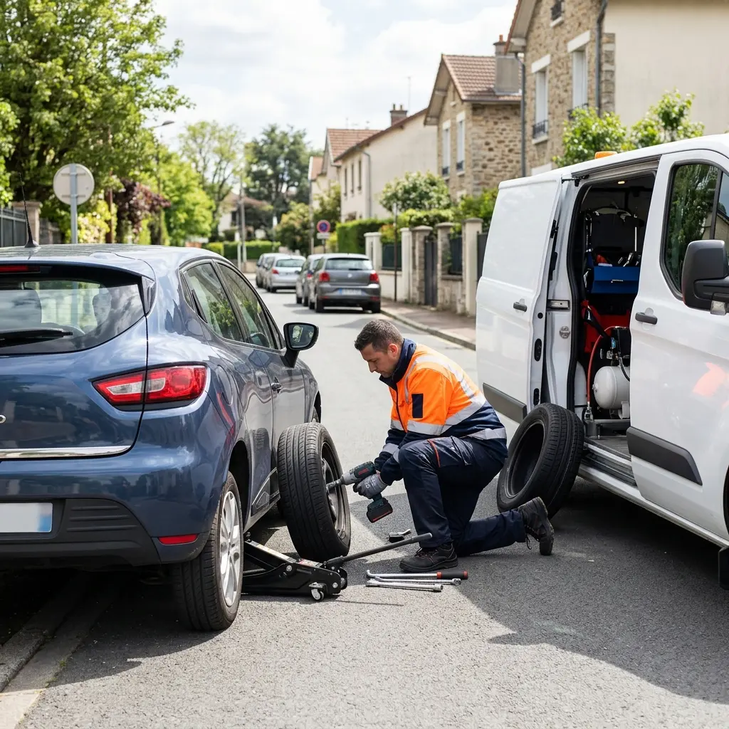 Dépannage crevaison Viroflay (78220)