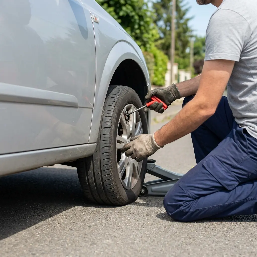 Un diagnostic précis pour un dépannage pneus efficace
