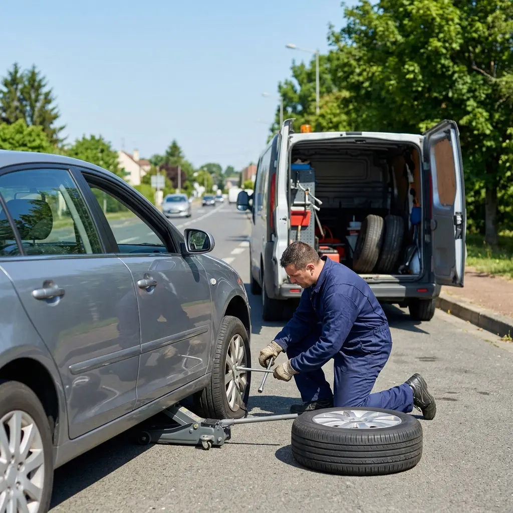 Les bons gestes à adopter en cas de pneu dégonflé