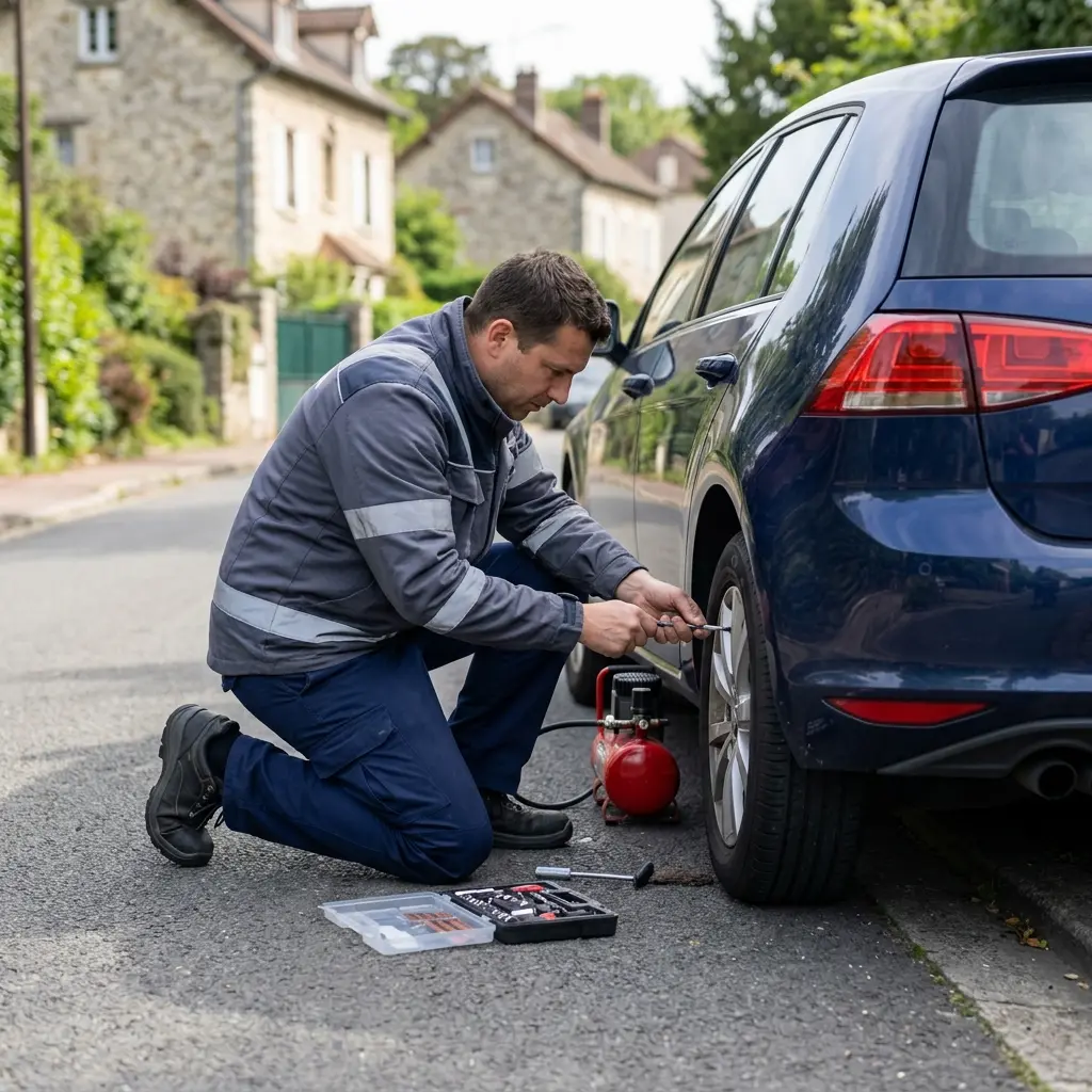 Comment se déroule l'intervention à Louveciennes ?