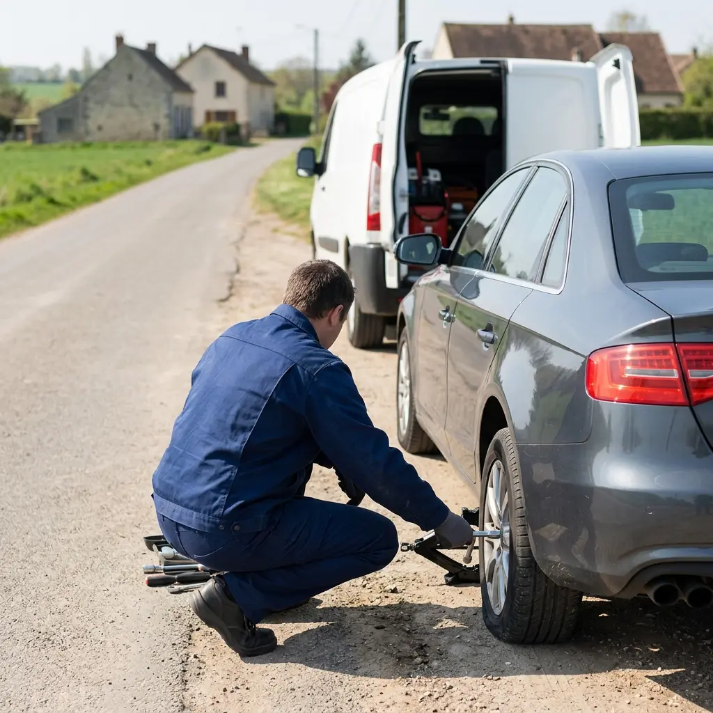 Gestes essentiels en cas de pneu à plat